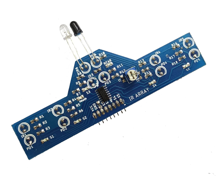 IR Sensors Array module for line following robot