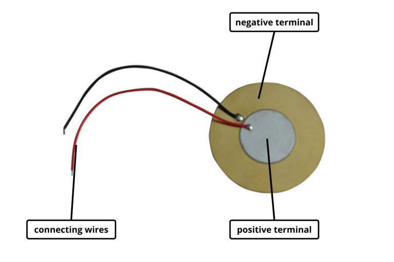 Piezoelectric plate