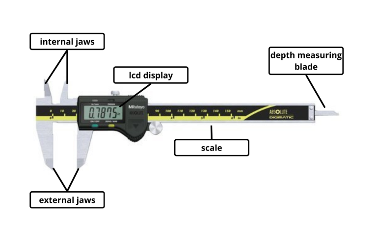 Digital vernier Calliper